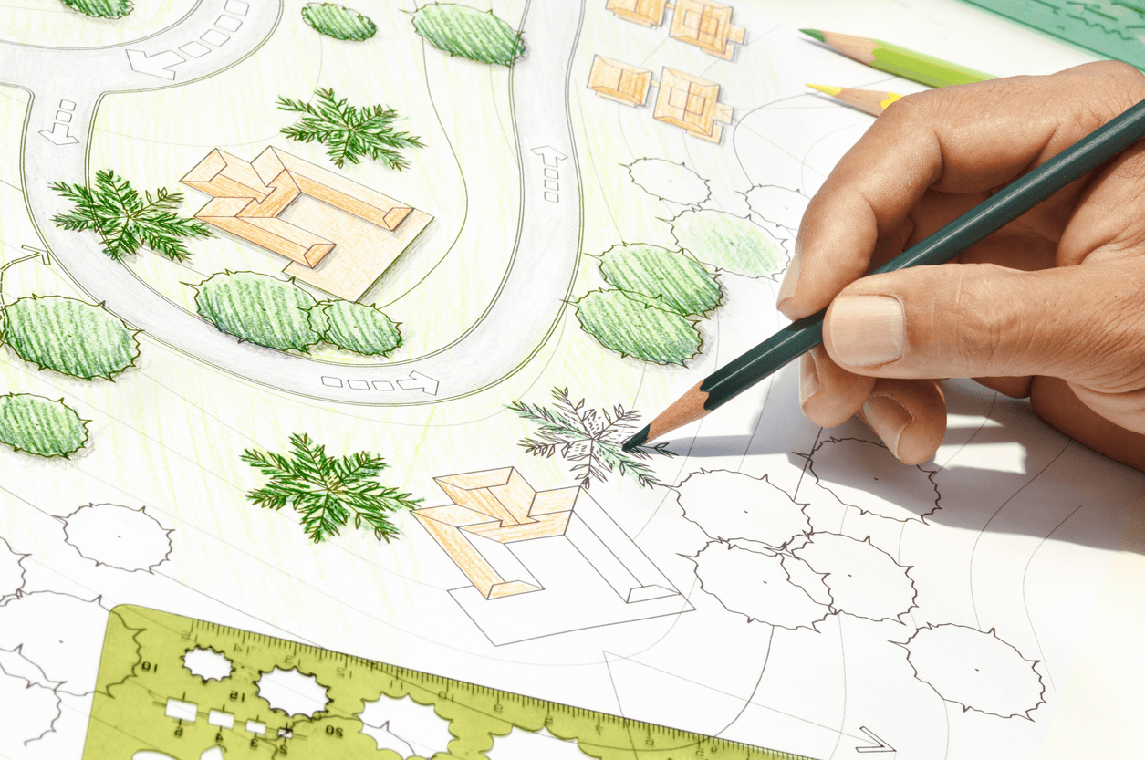 Landscaping plan - home improvement projects