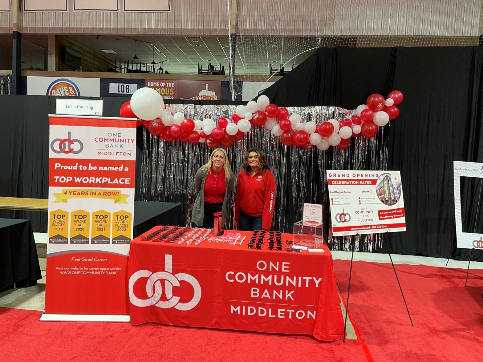 OCB booth at sip sample socialize